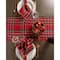 DII® 72" Metallic Holiday Plaid Table Runner